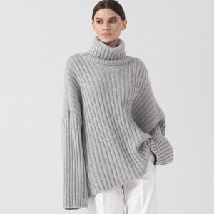 LUXURY ITALY Cashmere sweater Oversize NEW